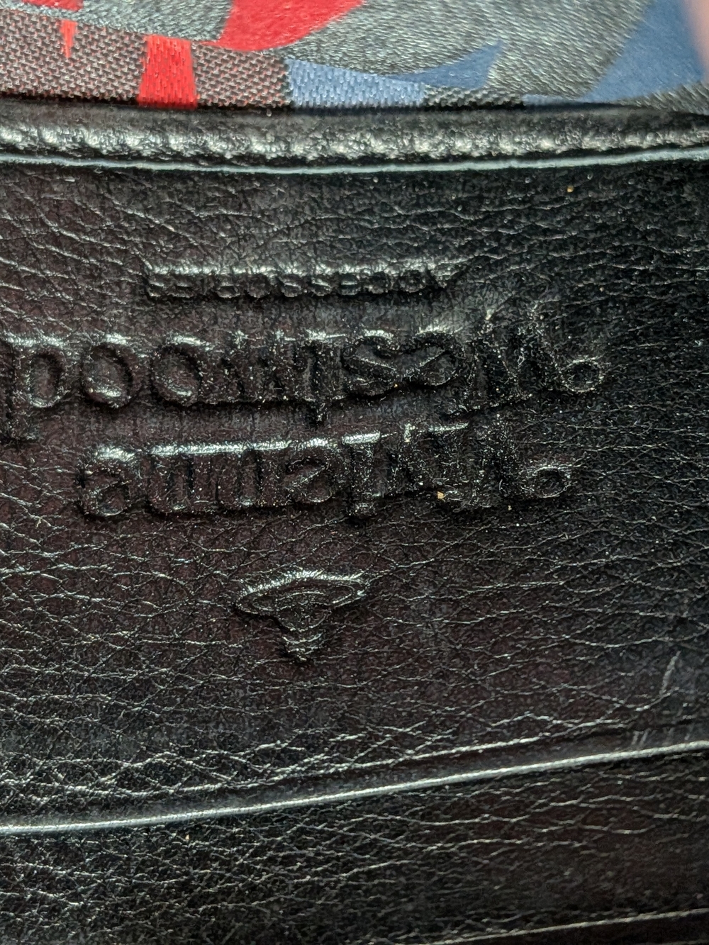 Vivienne Westwood Galaxy Gradient Zip Wallet - Copper to Purple - Picture 8 of 10